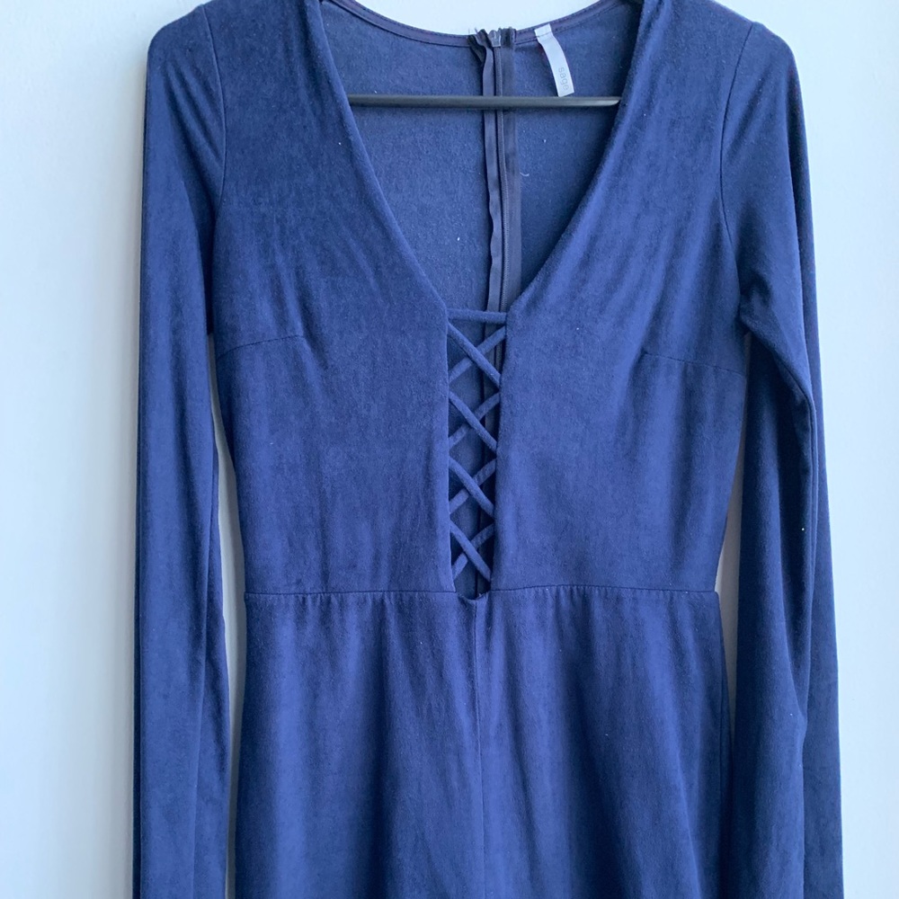 Blue Romper